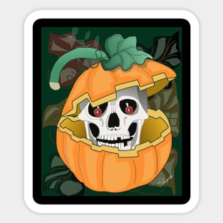 calabaza halloween Sticker